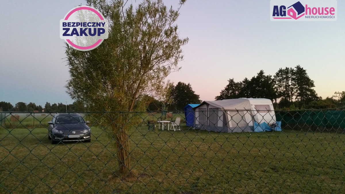 Działka rekreacyjna blisko plaży