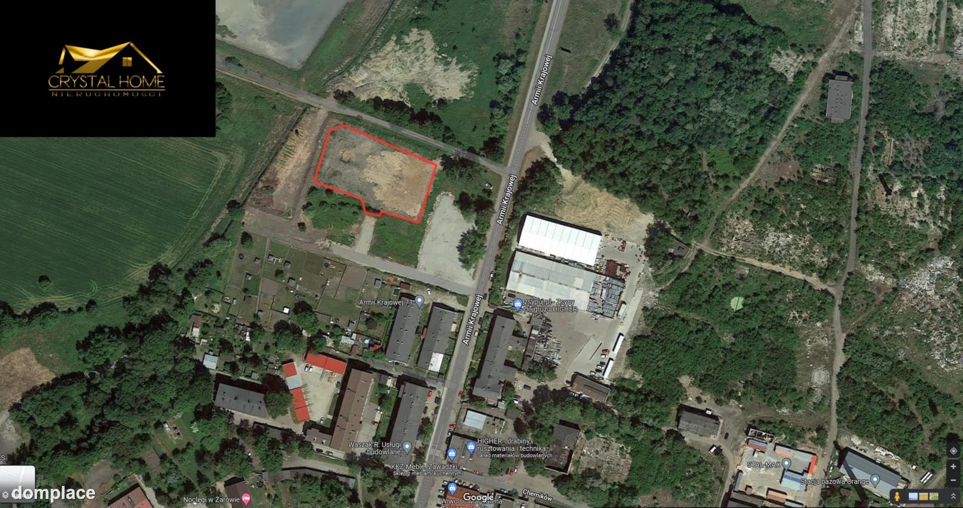 Działka — świdnicki, Żarów