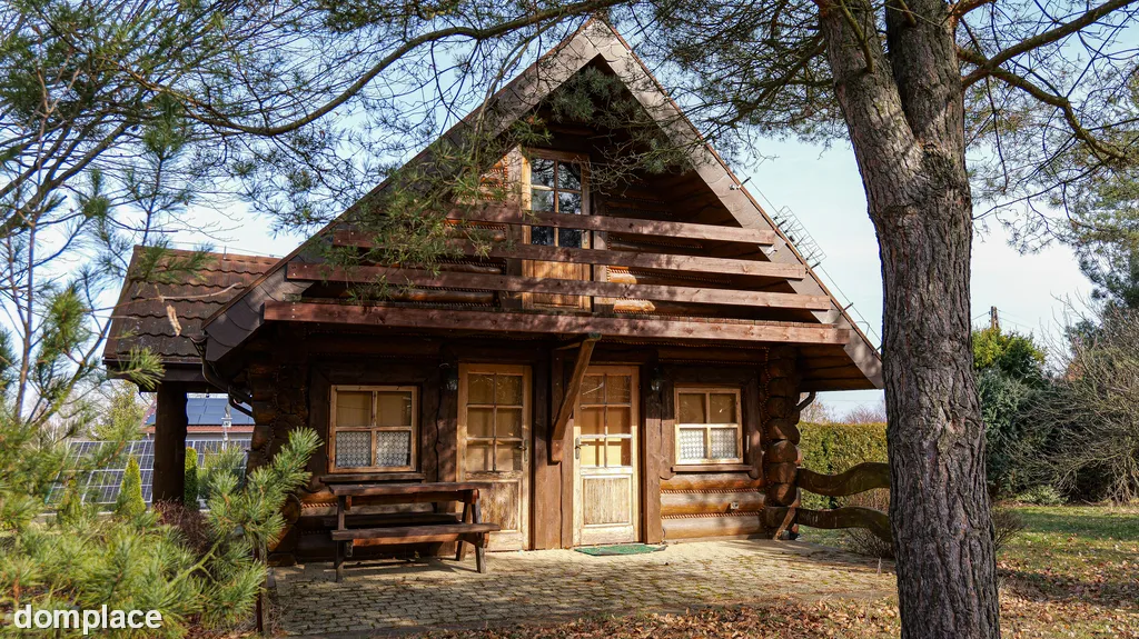 Kłobuck, ul. Mikołaja Reja | Dom z bali
