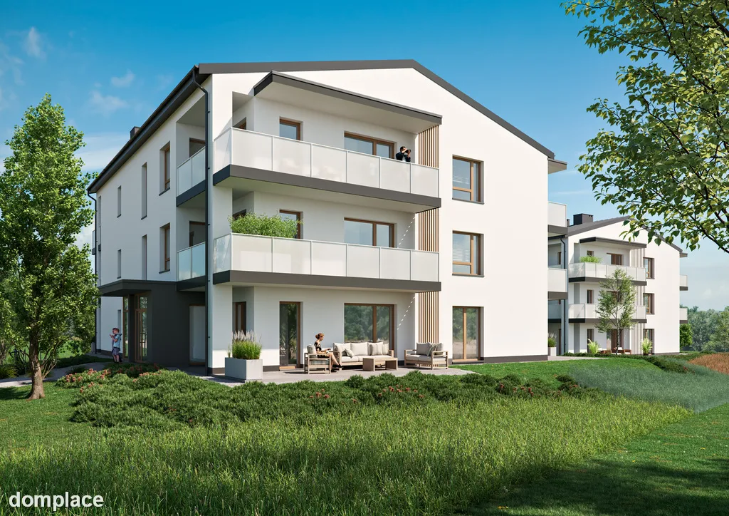 Popów | Nowe mieszkanie | 3 pokoje | ogródek