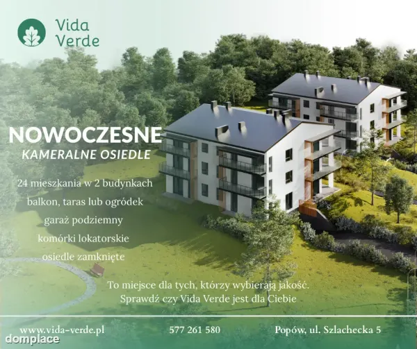 Popów | 3 pokoje | 2 piętro | taras — zdjęcie 2