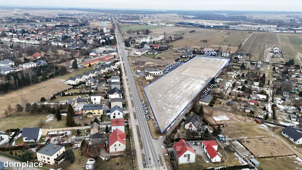Lubliniec, ul. Częstochowska | Działka na sprzedaż