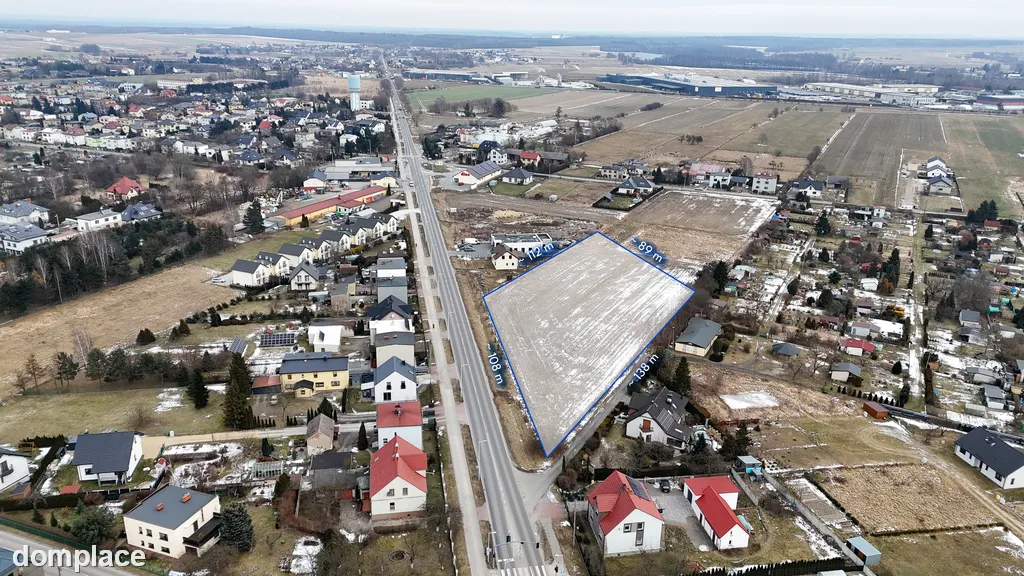 Lubliniec, ul. Częstochowska | Działka na sprzedaż
