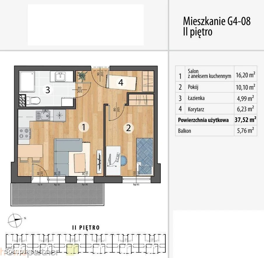 Mieszkanie — wrocławski, Kąty Wrocławskie — zdjęcie 2