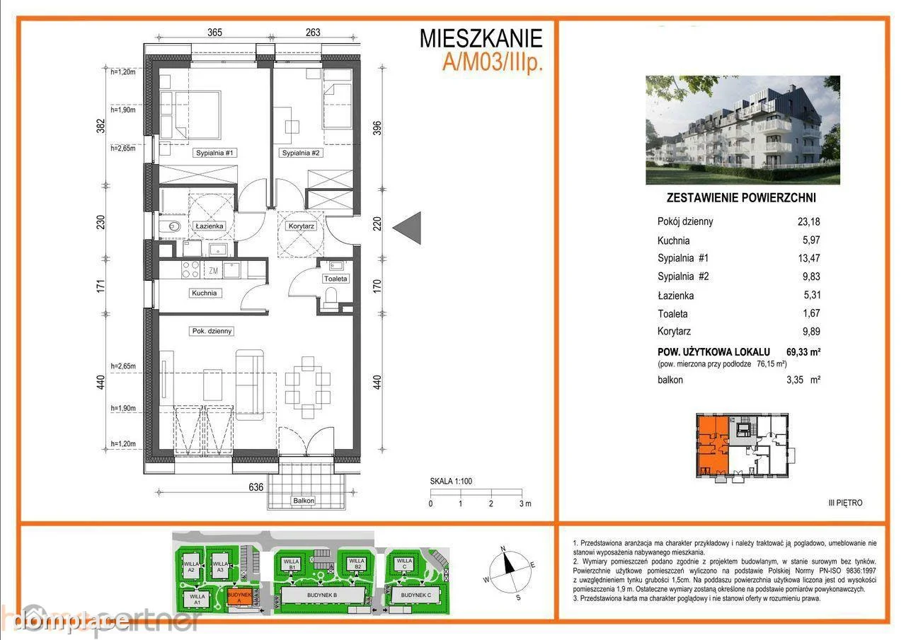 Mieszkanie — Wrocław, Krzyki — zdjęcie 2