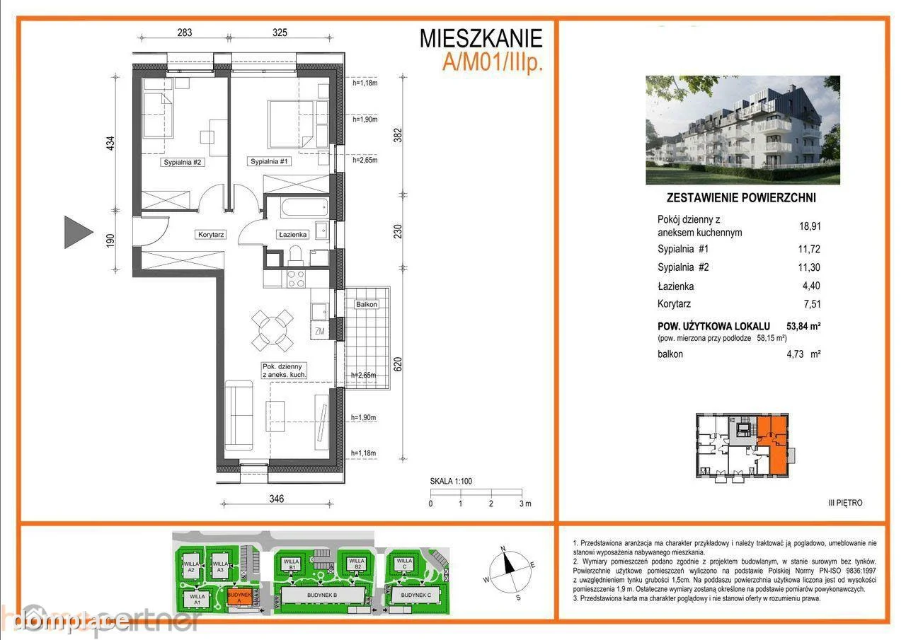 Mieszkanie — Wrocław, Krzyki — zdjęcie 2