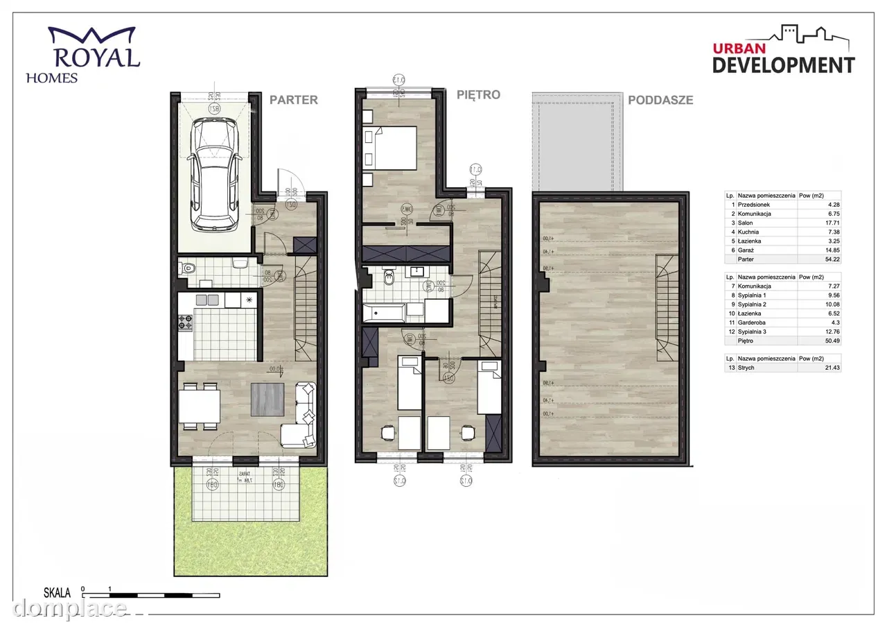 Dom szeregowy, 126 m² - Iwiny. Oferta prywatna, bez prowizji. — zdjęcie 7