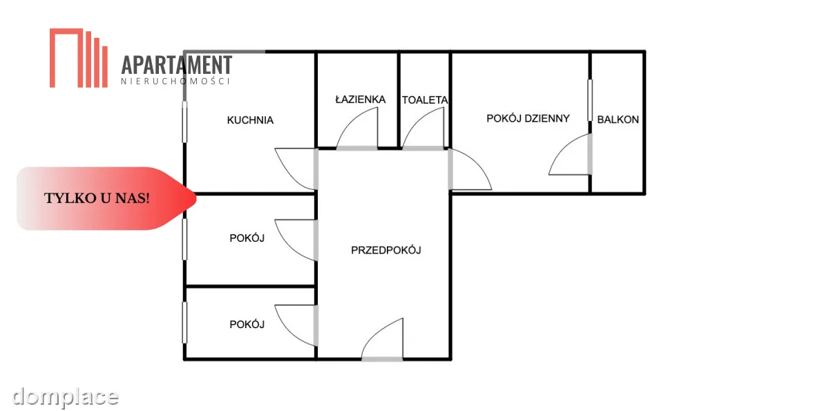 Przestronne 62,2 m² z balkonem – Centrum Trzcianki — zdjęcie 11