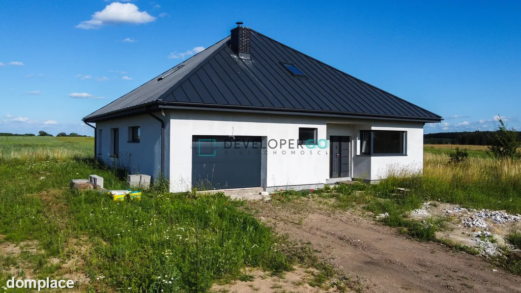 DOM 215 m² blisko jeziora, stan deweloperski