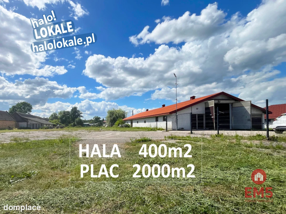 Magazyn, warsztat, plac