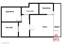 3 pokoje z loggią | Wysoki Stoczek | 48,2 m² — zdjęcie 7