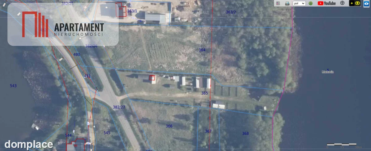 1.2ha Działka z Linią brzegową i MPZP Osiek — zdjęcie 8