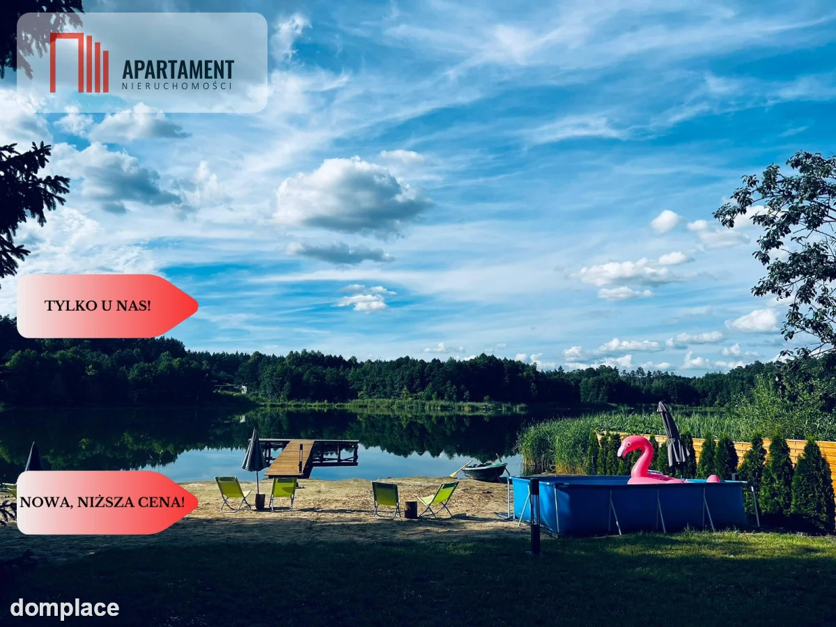 Dom nad jeziorem z własną plażą i pomostem! — zdjęcie 34