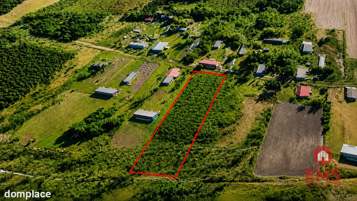 Działka rolna z WZ, 4900 m2, gmina Narew