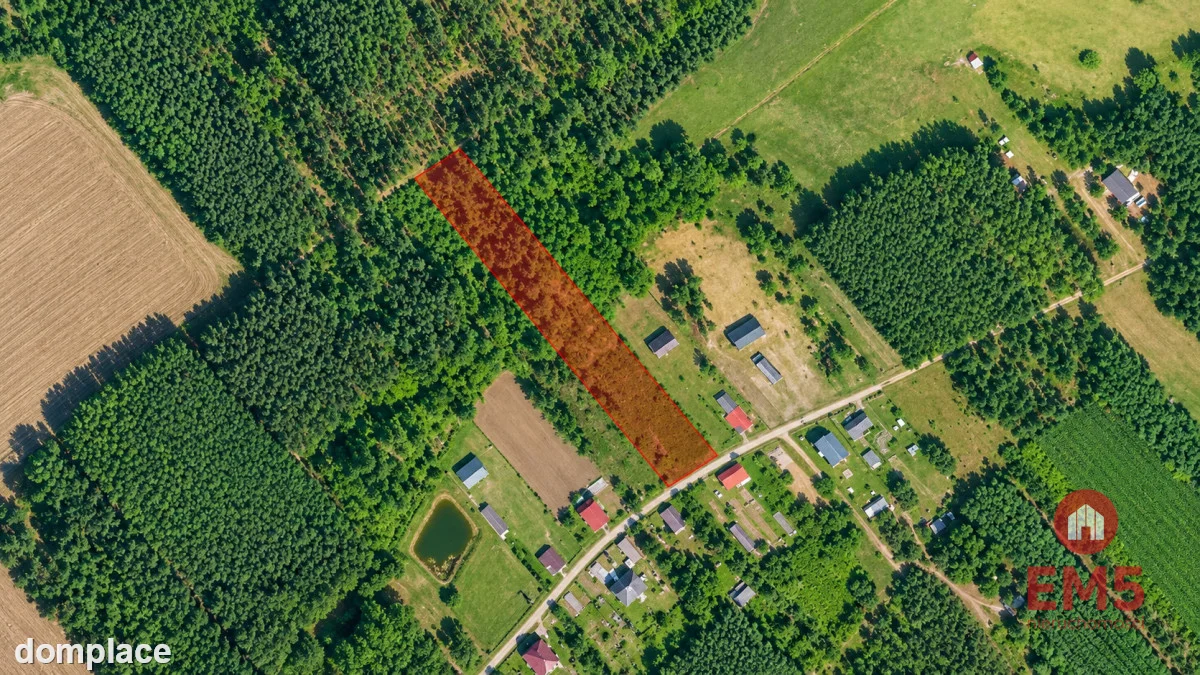 Działka rolna z WZ, 4900 m2, gmina Narew — zdjęcie 2