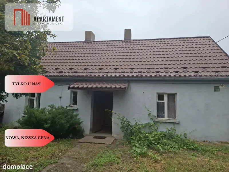 Dom z działką o pow.2200m2 /10 minut od Milicza