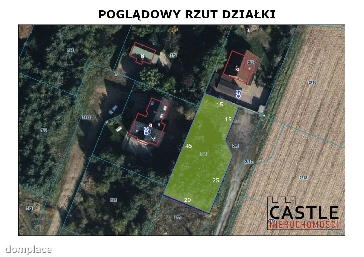 Działka z widokiem na las — zdjęcie 2