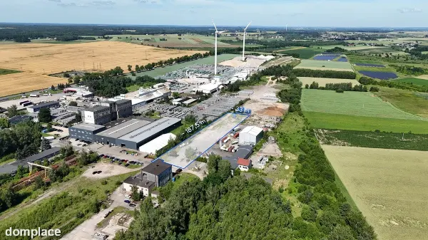 Kłobuck | Plac magazynowy z wagą TIR — zdjęcie 3