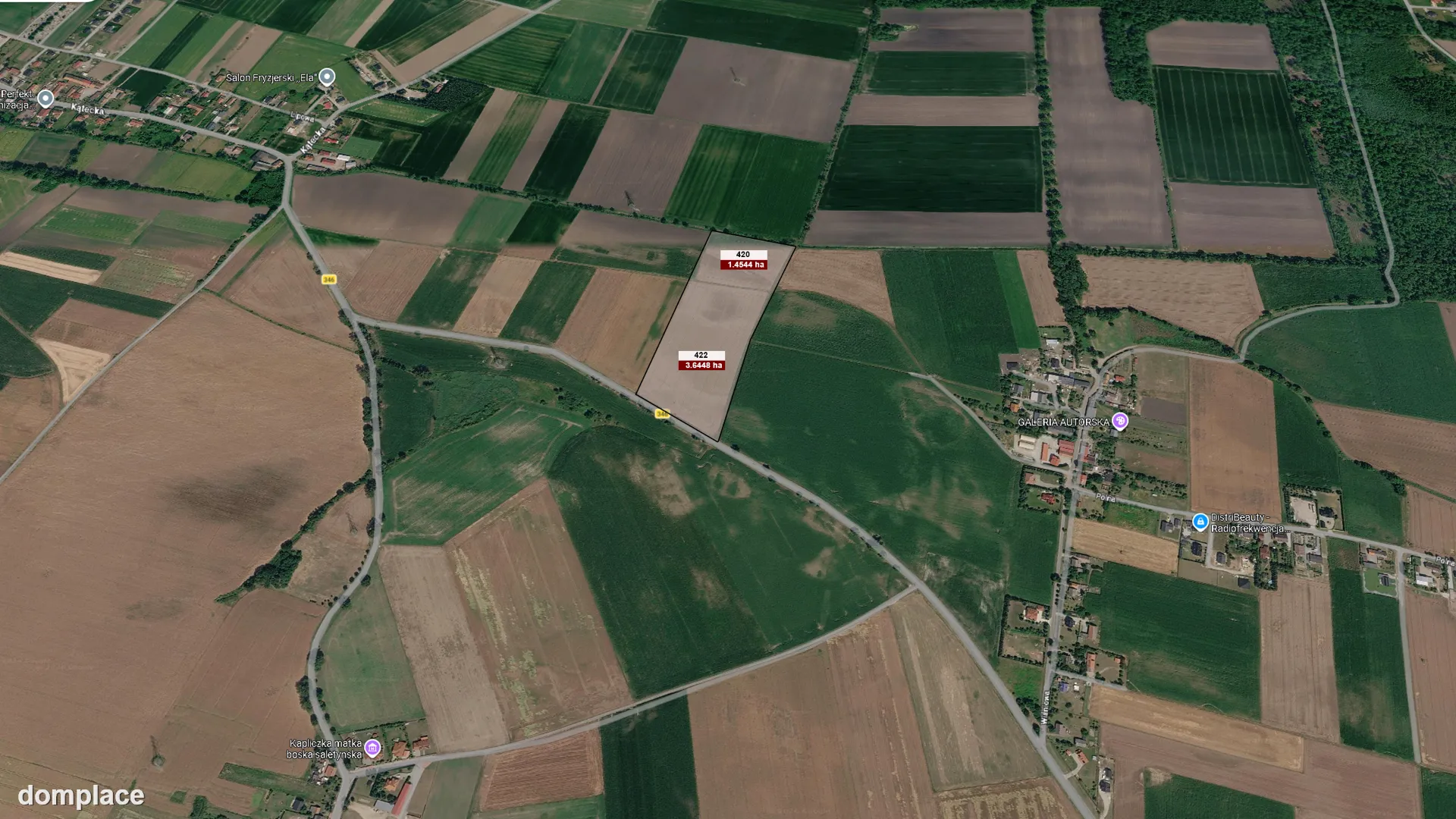 UNIKAT NA RYNKU: Potężny grunt inwestycyjny 5,1 ha z doskonałym dostępem do sieci (OZE / Rolnictwo) | Gniechowice, gmina Kąty Wrocławskie