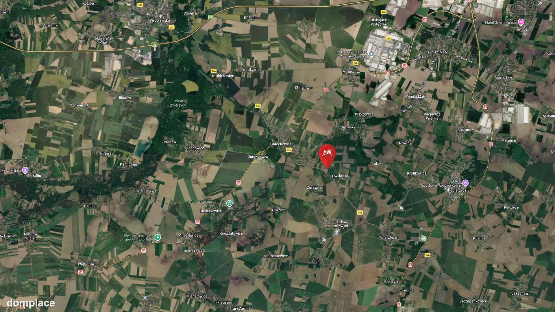 UNIKAT NA RYNKU: Potężny grunt inwestycyjny 5,1 ha z doskonałym dostępem do sieci (OZE / Rolnictwo) | Gniechowice, gmina Kąty Wrocławskie — zdjęcie 6