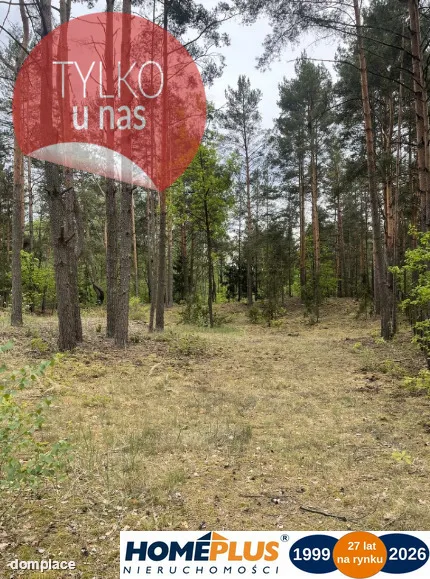 Działka w lesie 2064 m² - letniskowa i całoroczna