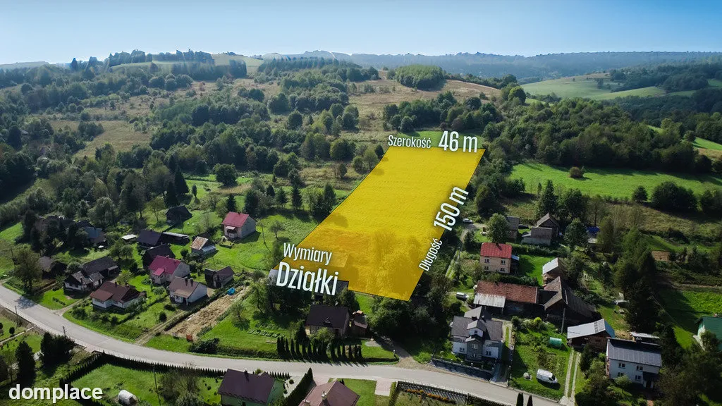 Widokowa działka w Wesołej gmina Nozdrzec - WZ — zdjęcie 3