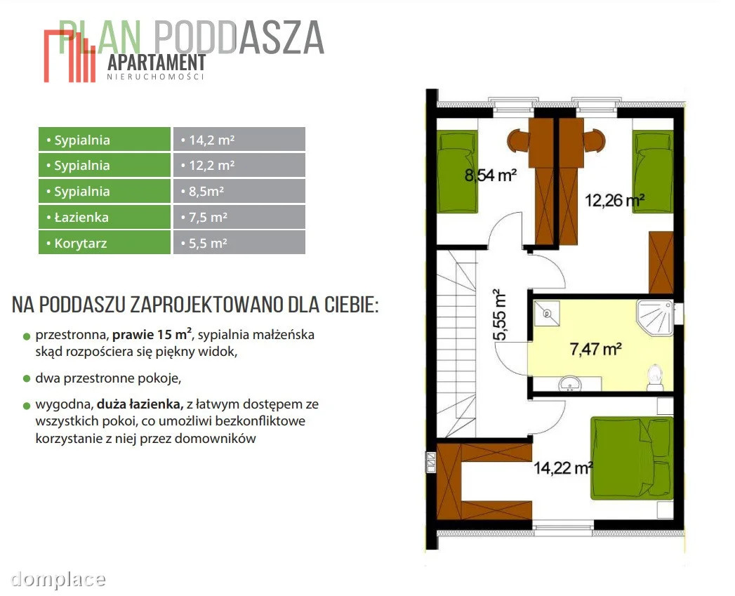 Nowoczesny Dom szerogowy 98,50 m2 — zdjęcie 17