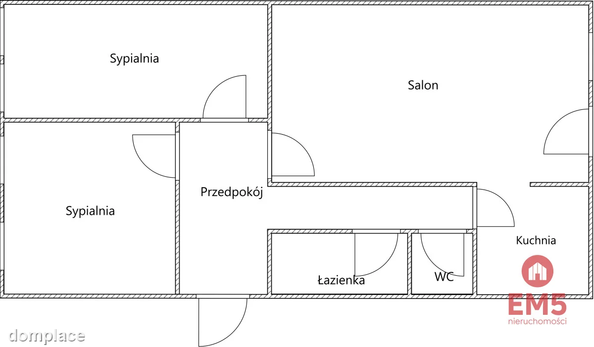 3 pokoje, I piętro, ciekawy rozkład — zdjęcie 11