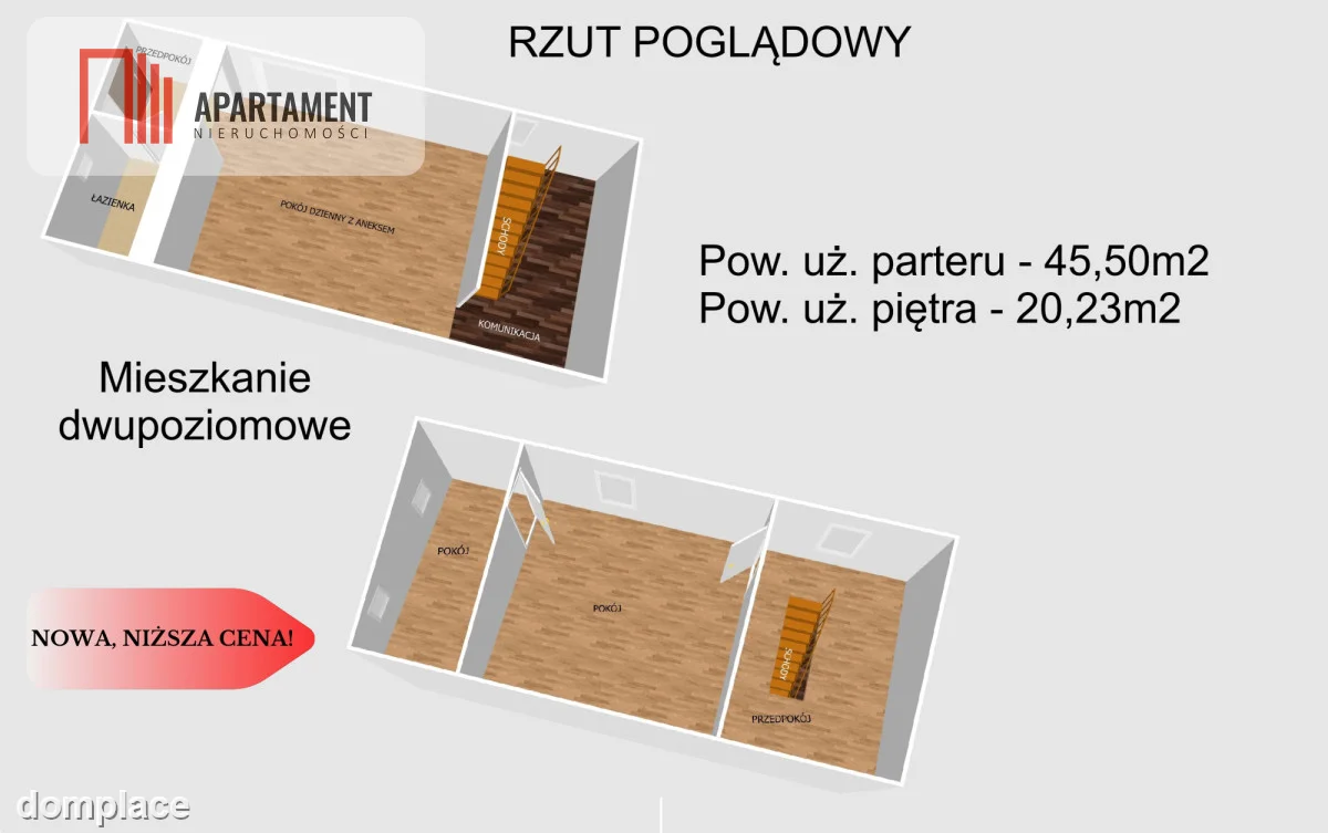 *Mieszkanie 66 m2 lub lokal usługowy Sadki — zdjęcie 6