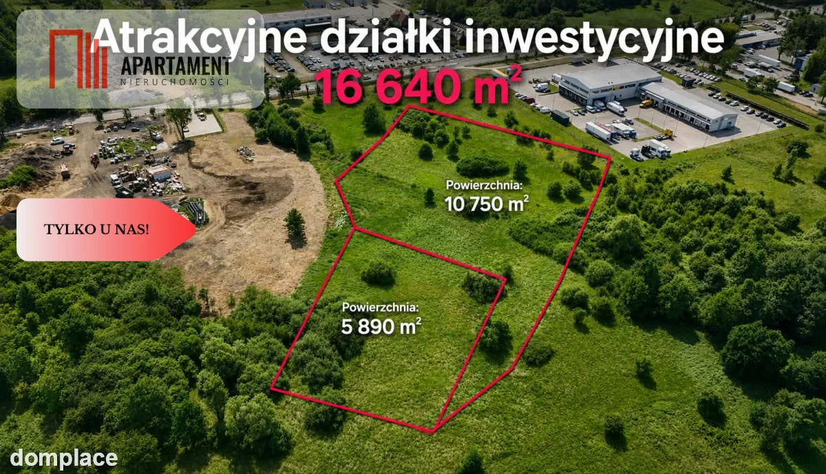 Atrakcyjne działki inwestycyjne Legnica