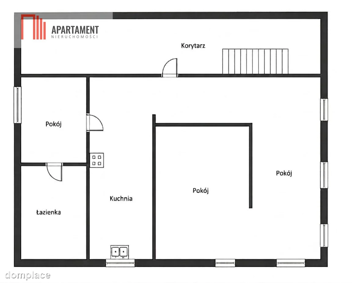 Jasne/65,70 m2/nowy piec/3 pokoje w Rynku — zdjęcie 4