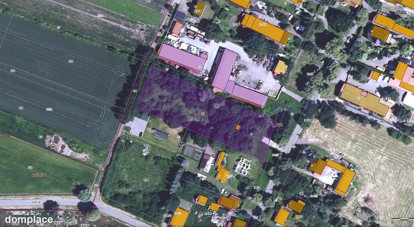 Działka — wrocławski, Żórawina