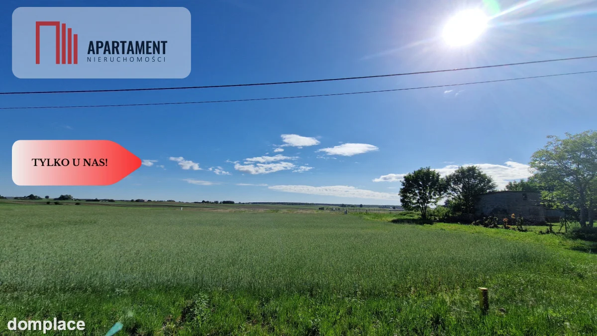 Na sprzedaż działka budowlana 1028 m² z projektem