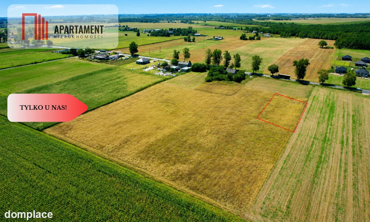 Na sprzedaż działka budowlana 1028 m² z projektem — zdjęcie 3