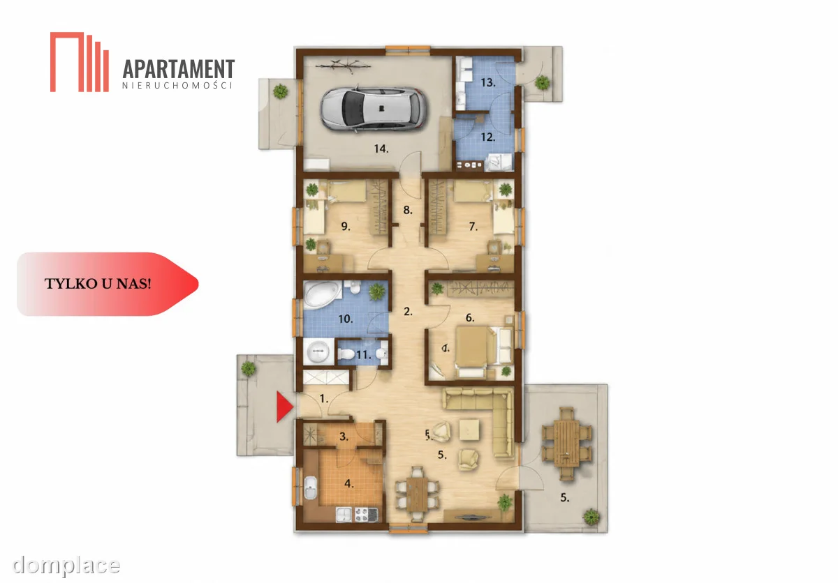 Na sprzedaż działka budowlana 1028 m² z projektem — zdjęcie 6