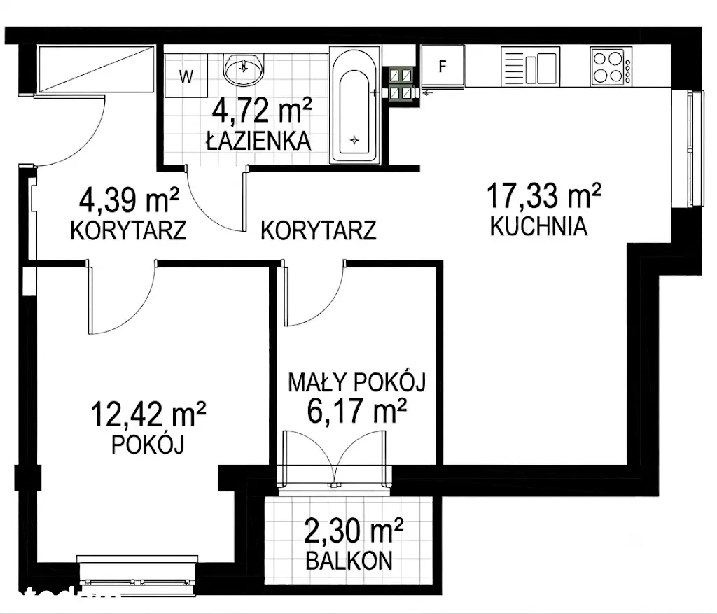 Rzut nieruchomości 1
