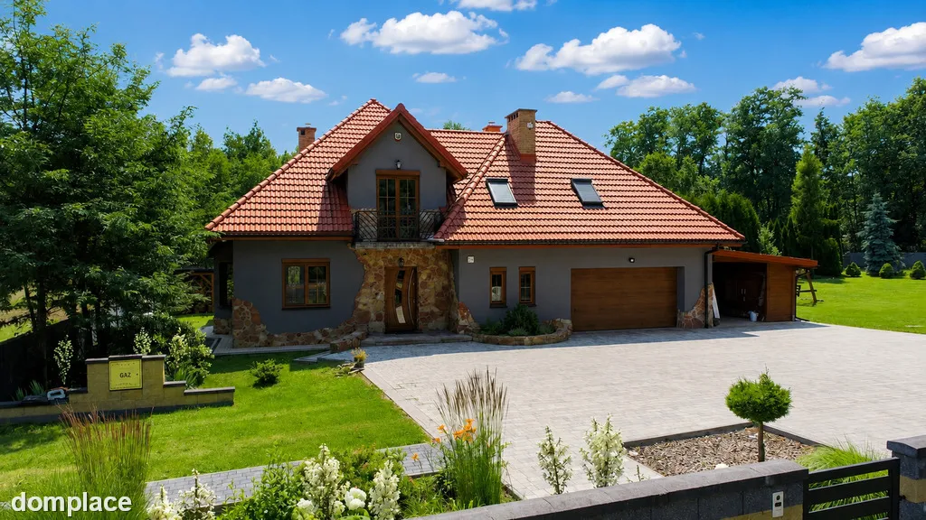 stylowy dom, duża działka, zaciszna okolica