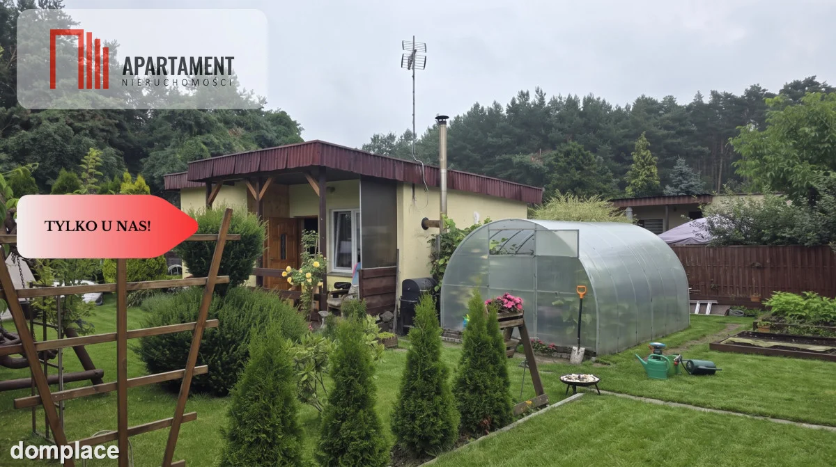 Działka Rod Piecki ,domek murowany, plaża, las! — zdjęcie 11