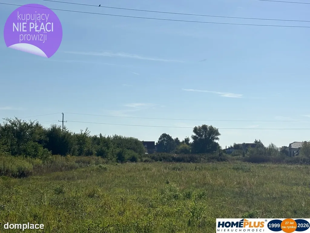 Działka budowlana 1,5 km od centrum Radzymina