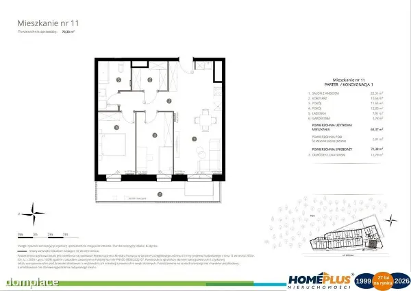 0%, Apartamenty w Miasteczku Wilanów, własny park — zdjęcie 4
