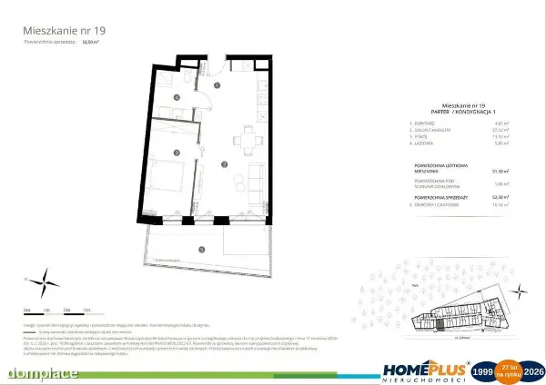 0%, Apartamenty w Miasteczku Wilanów, własny park — zdjęcie 4