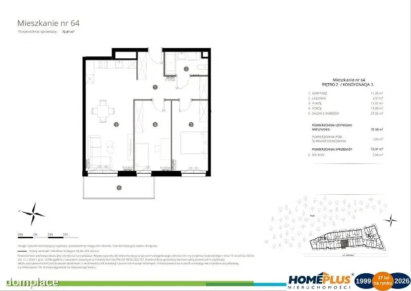 0%, Apartamenty w Miasteczku Wilanów, własny park — zdjęcie 4