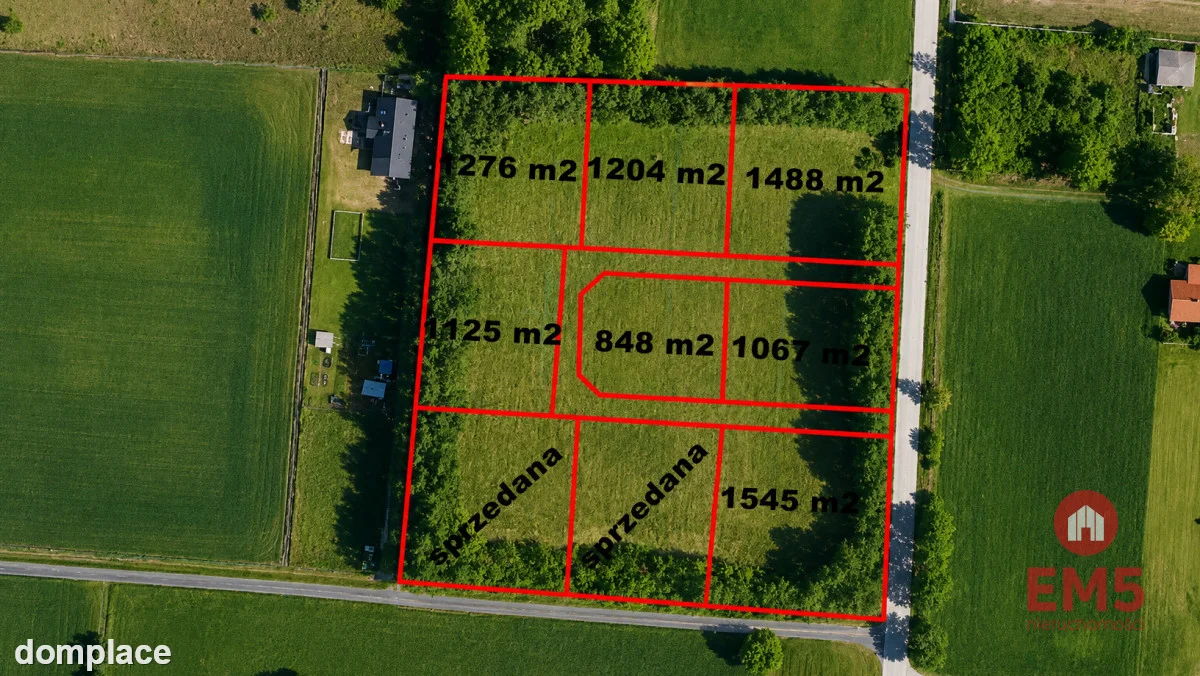 Działka budowlana 1125 m2, Dobrzyniewo — zdjęcie 5