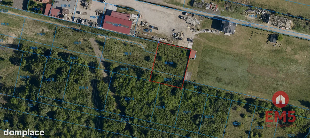 Działka budowlana 1200m2 z WZ narożna — zdjęcie 2