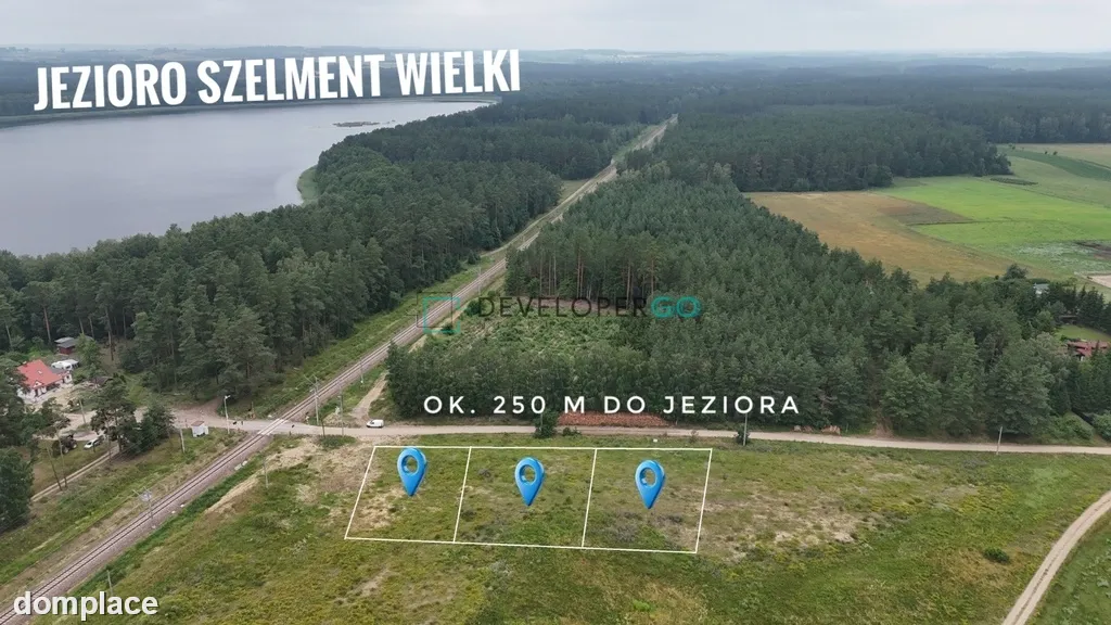 Czerwonka - działki budowlane, 400 m od plaży