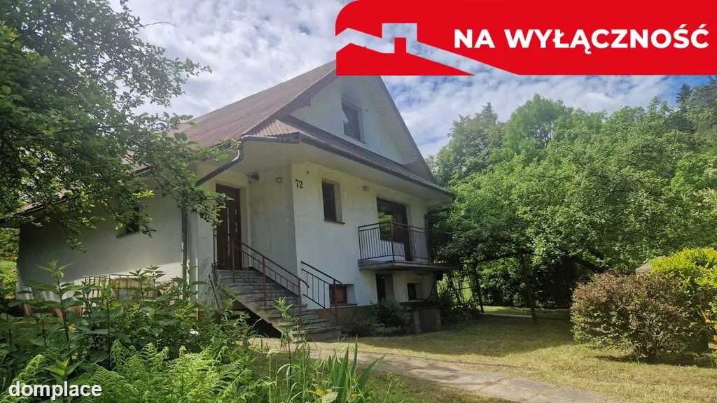 Dom w uroczym zakątku, pośród lasów i górek
