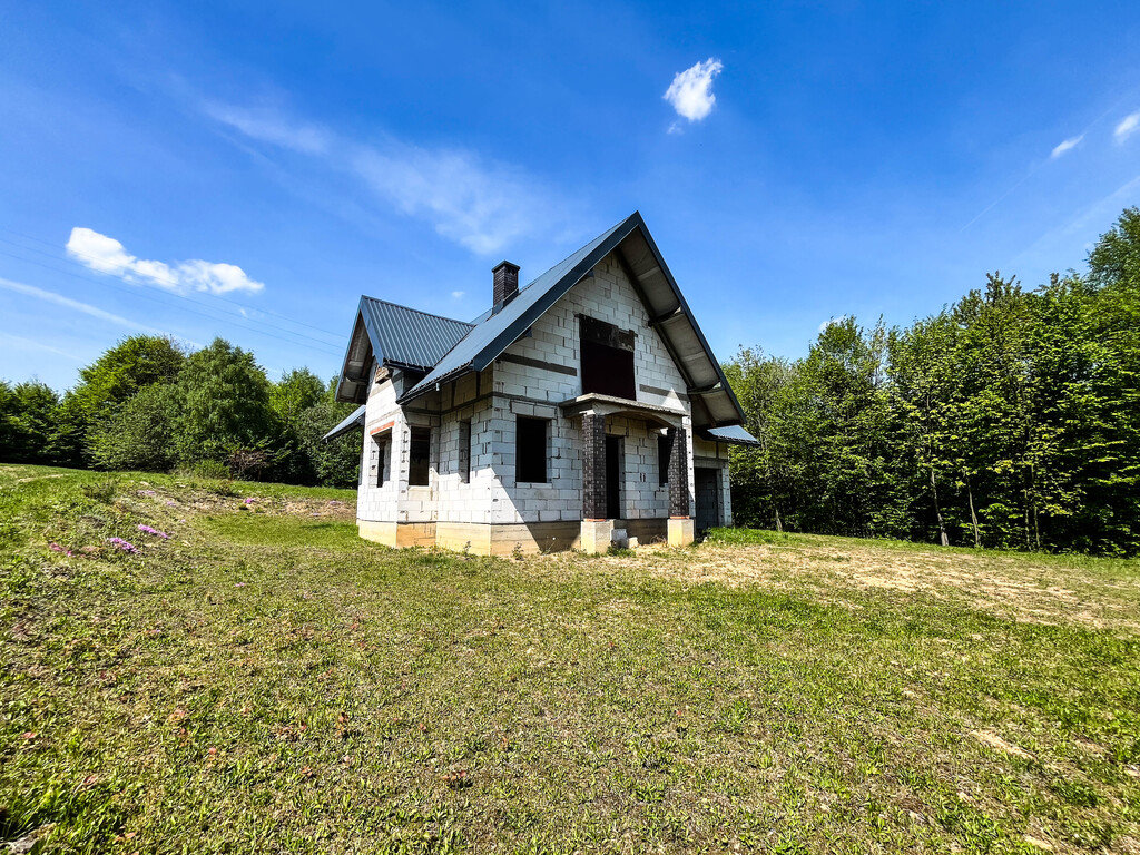 Dom 122 m? w Golcowej, stan surowy otwarty