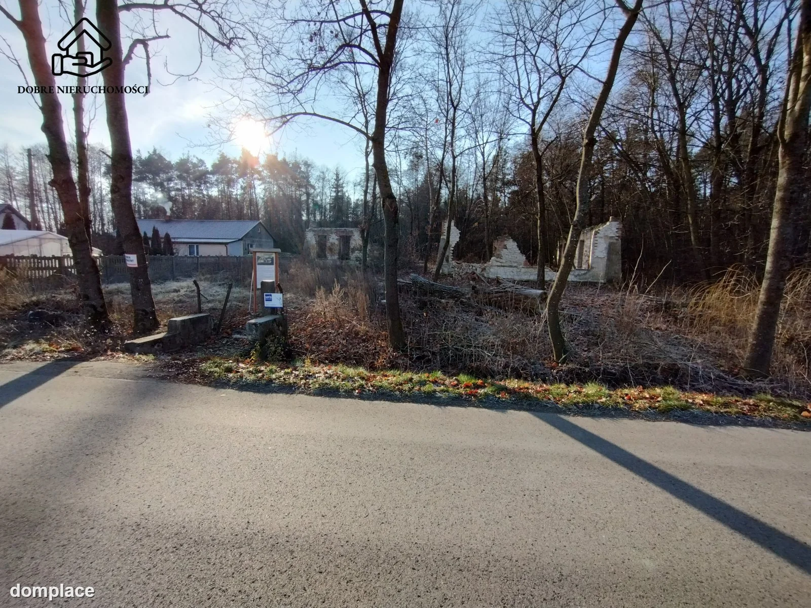 Działka — Krasne