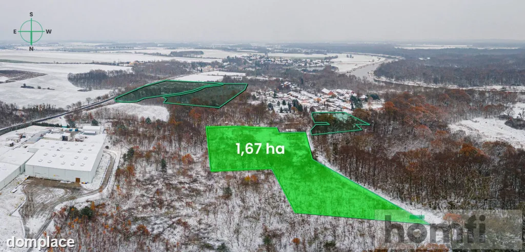 DZIAŁKA POD USŁUGI W POGALEWIE WIELKIM - 1,6 ha