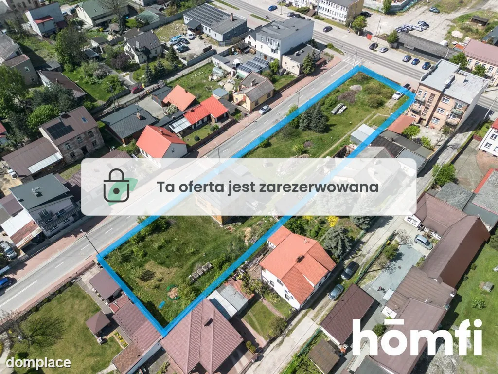 Dom z historią położony na dużej działce - 2500m